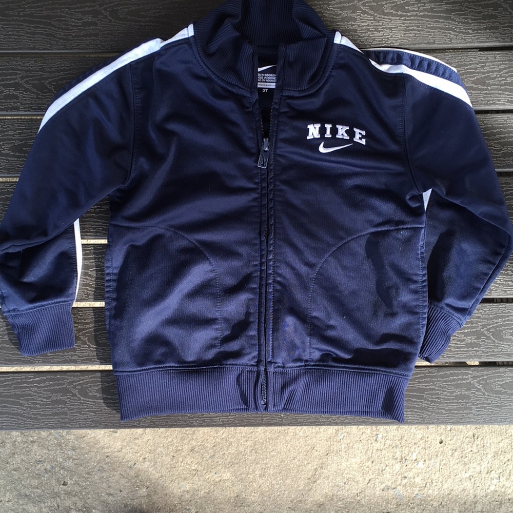 Nike 3T jacket navy/white NICE!